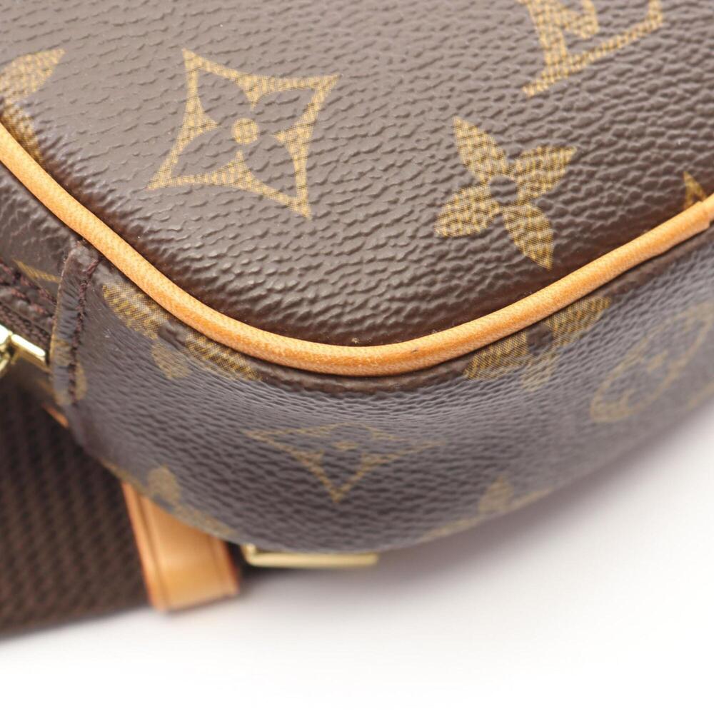 LOUIS VUITTON Brown Monogram Leather Pochette Fanny Pack - Picture 6 of 10